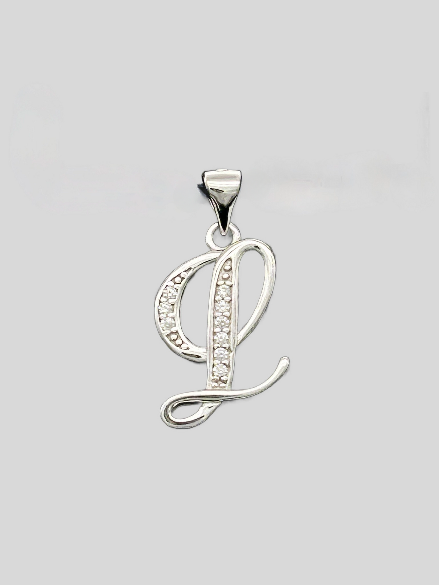 Z1866P Alphabet Pendant