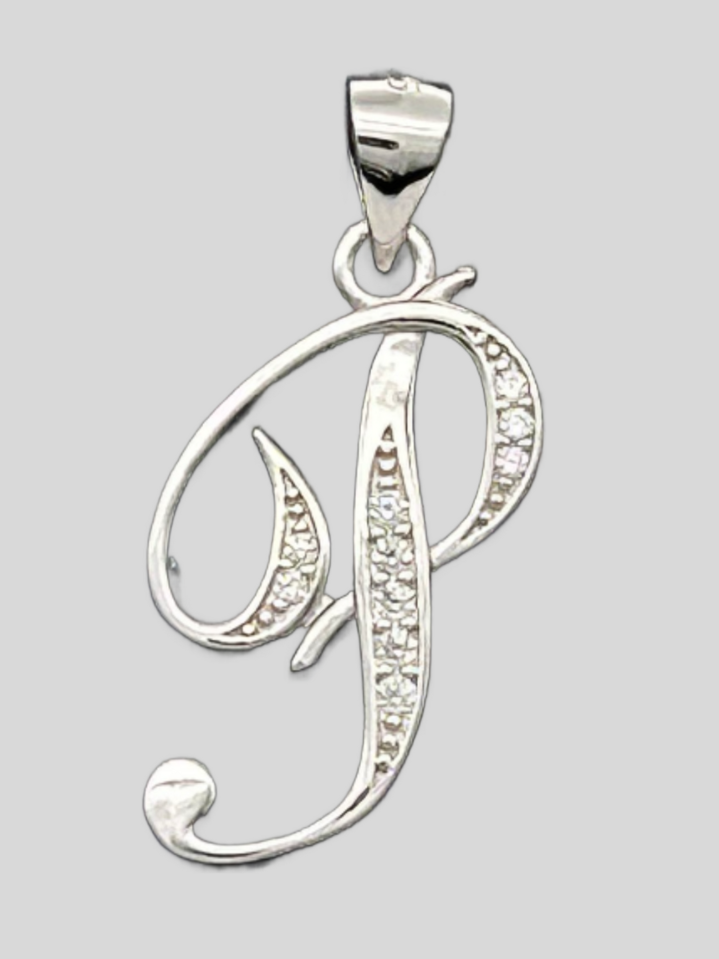 Z1866P Alphabet Pendant