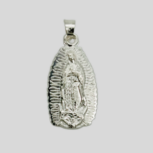 S851P Virgin Mary Pendant 33mm. X 15mm.