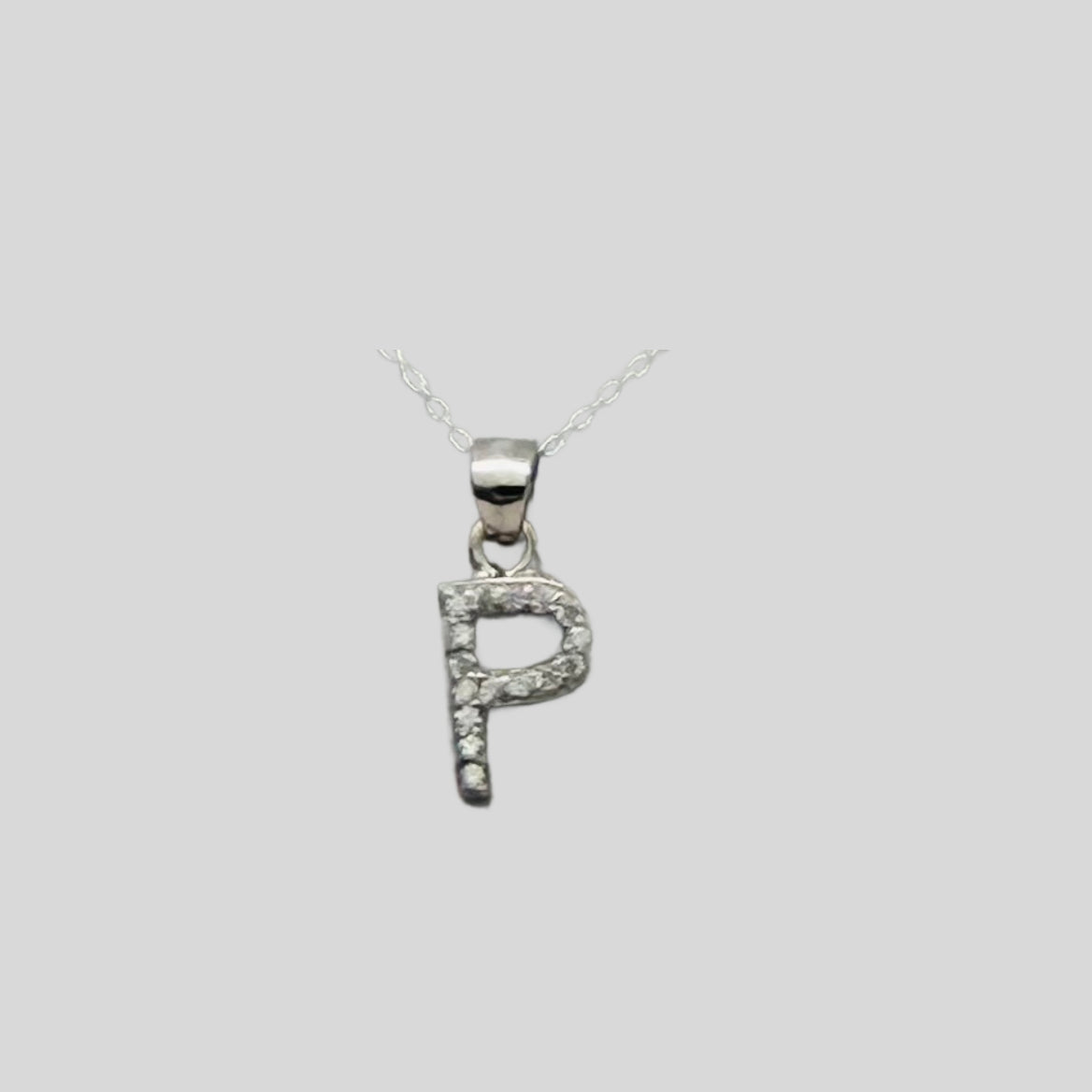 Z1339 Initials Pendant