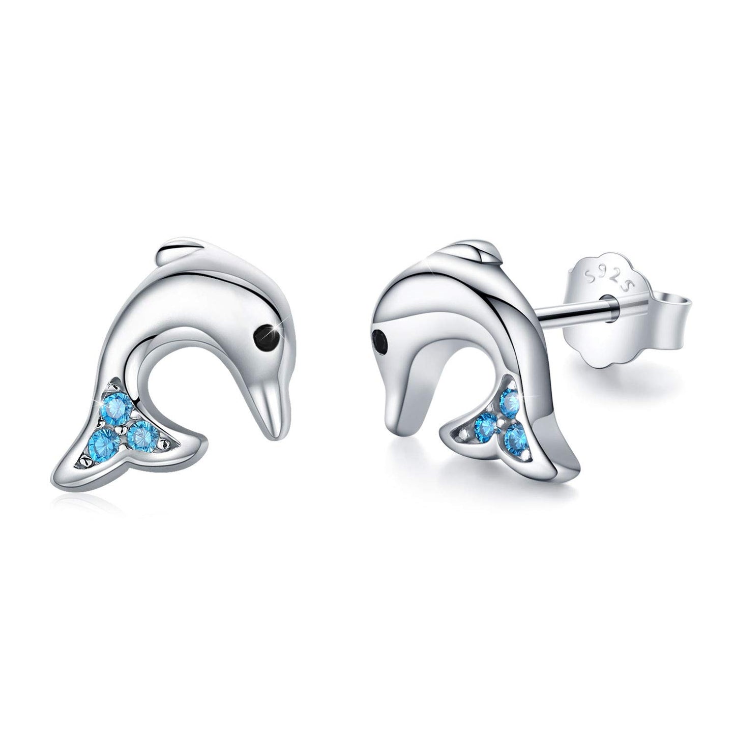 Z1836ER Dolphins Earrings