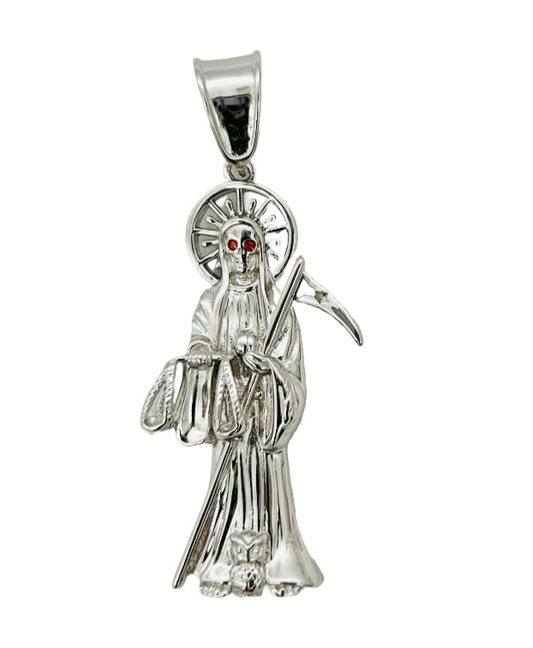 S1165P Santa Muerte 2" Pendant