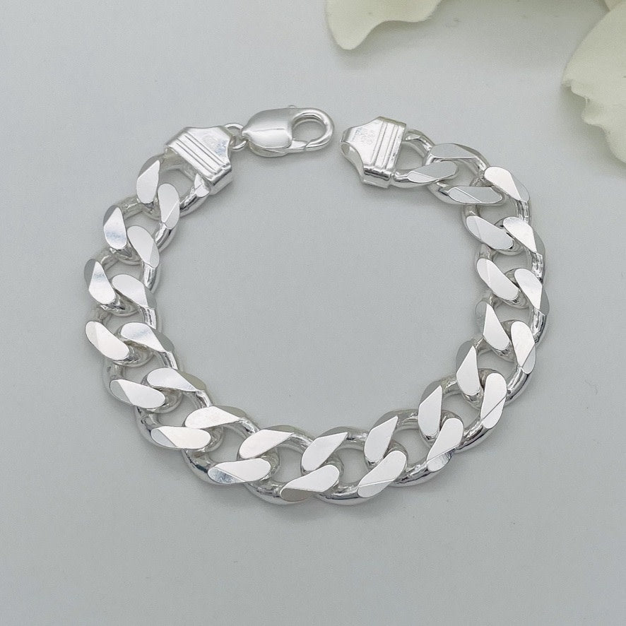 S1613 Curb Link Bracelet 12.5mm x 8"