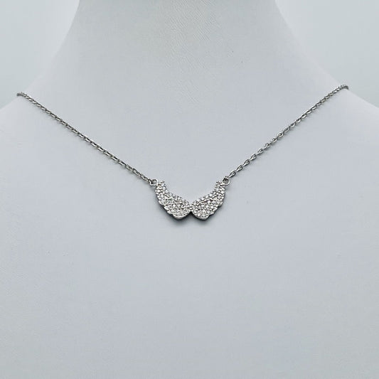 Z1509NL Wings Necklace 18"