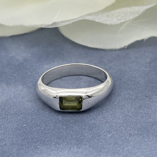 ST1624 Peridot Ring # 8