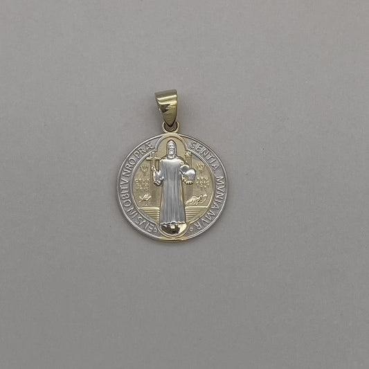 G204 14K Gold San Benito Pendant 24mm.