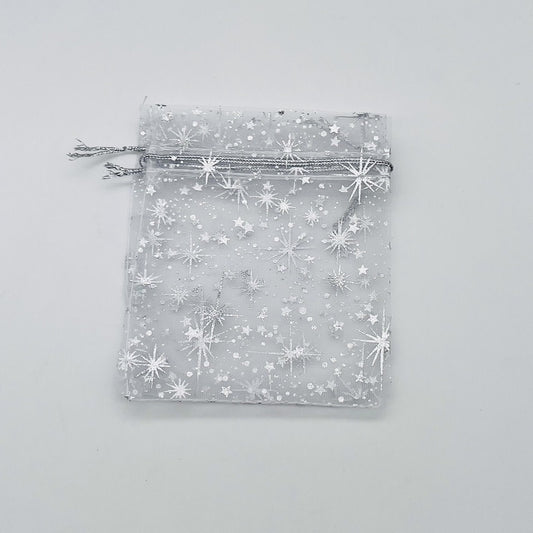 BT112  4.5mm.X4mm. Organza bags  25 Ct.