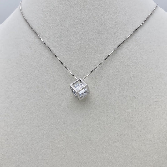 Z1462NL Cube Necklace 16+2"