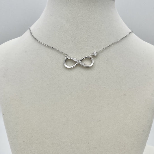 Z1491NL Infinity Necklace 16+2