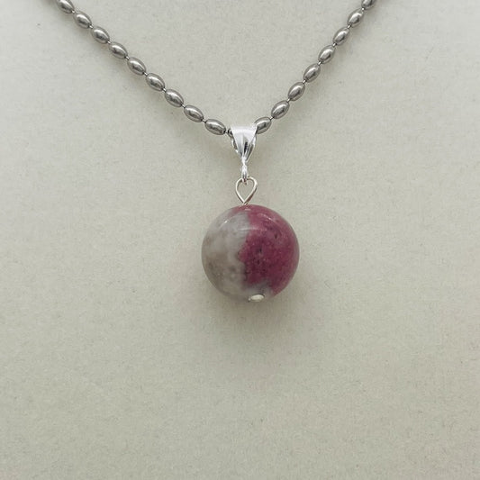 ST1499  Rhodonite Pendant