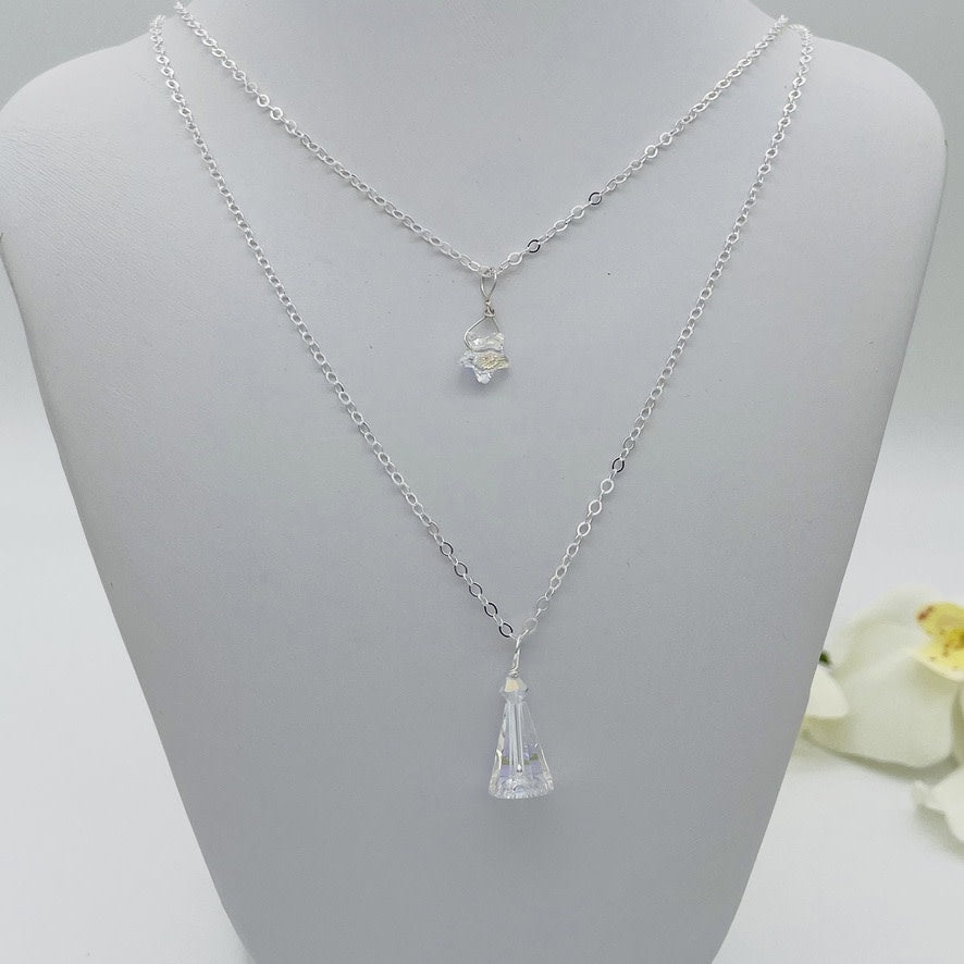 C998 Bell & Star Necklace 20"