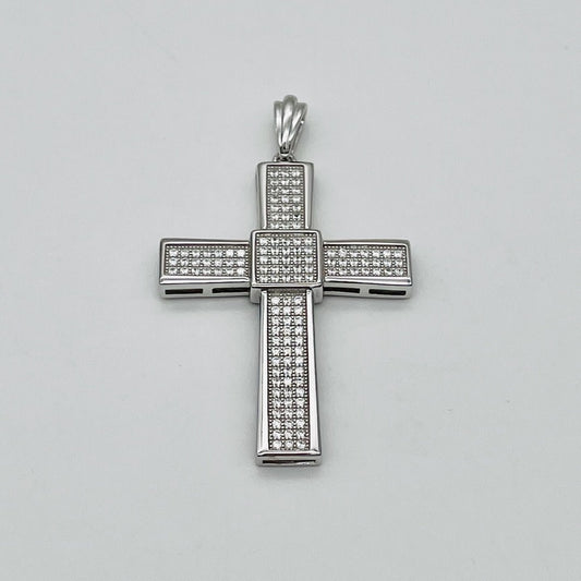 Z1522  2" X 30mm. Pave Cross