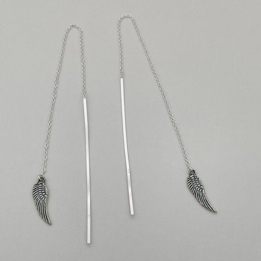 S1696ER Wing Thread Earrings