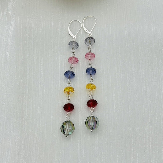 C1231ER Colorful Earrings 78mm.