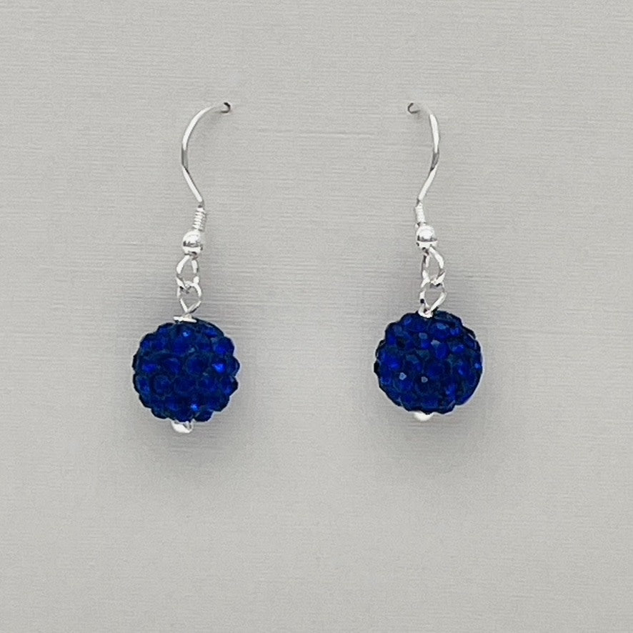 C-1059 Earrings  Sapphire