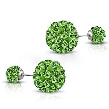 SS975 Green Earrings