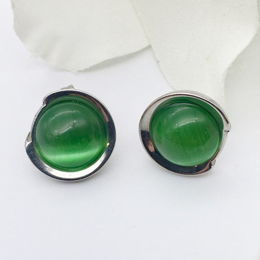 SS1064 Green Earrings