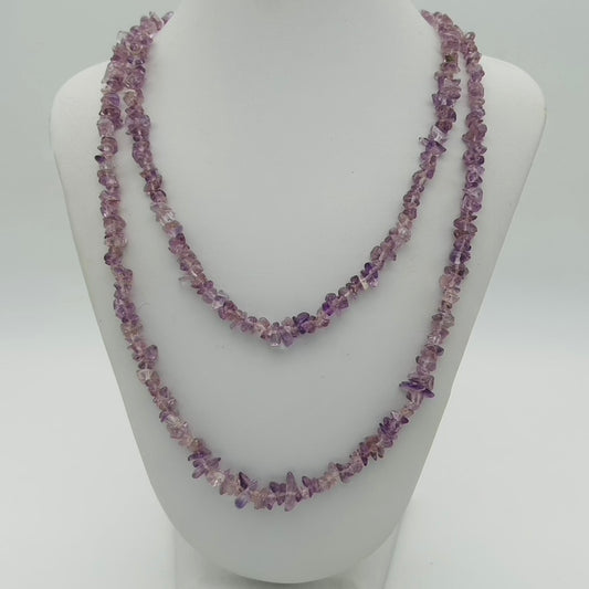 ST1925NL  Amethyst Necklace 30"