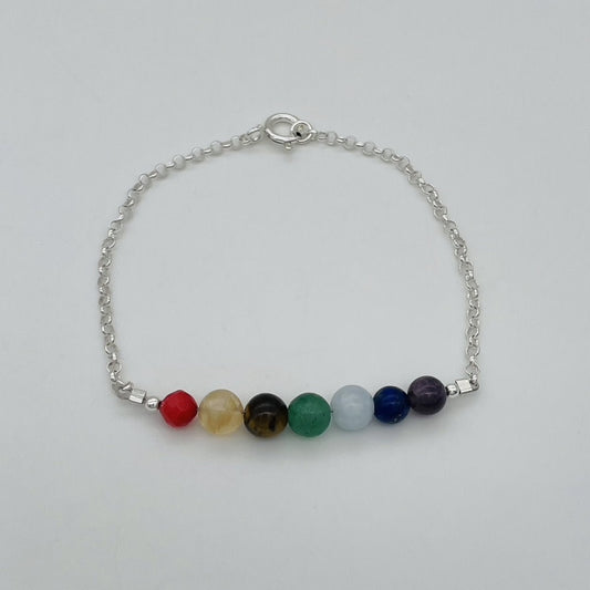 ST1747 7" Chakra Bracelet