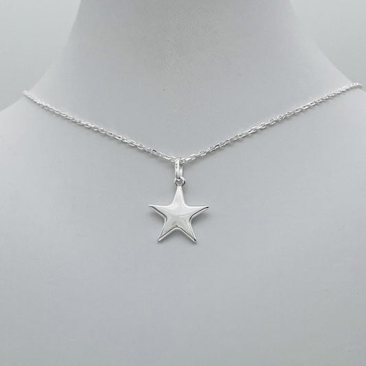 S1618NL Star Necklace 18"