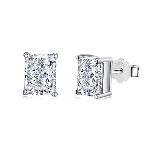 ST1931ER Lab Diamonds Earrings 7mm. x 5mm.