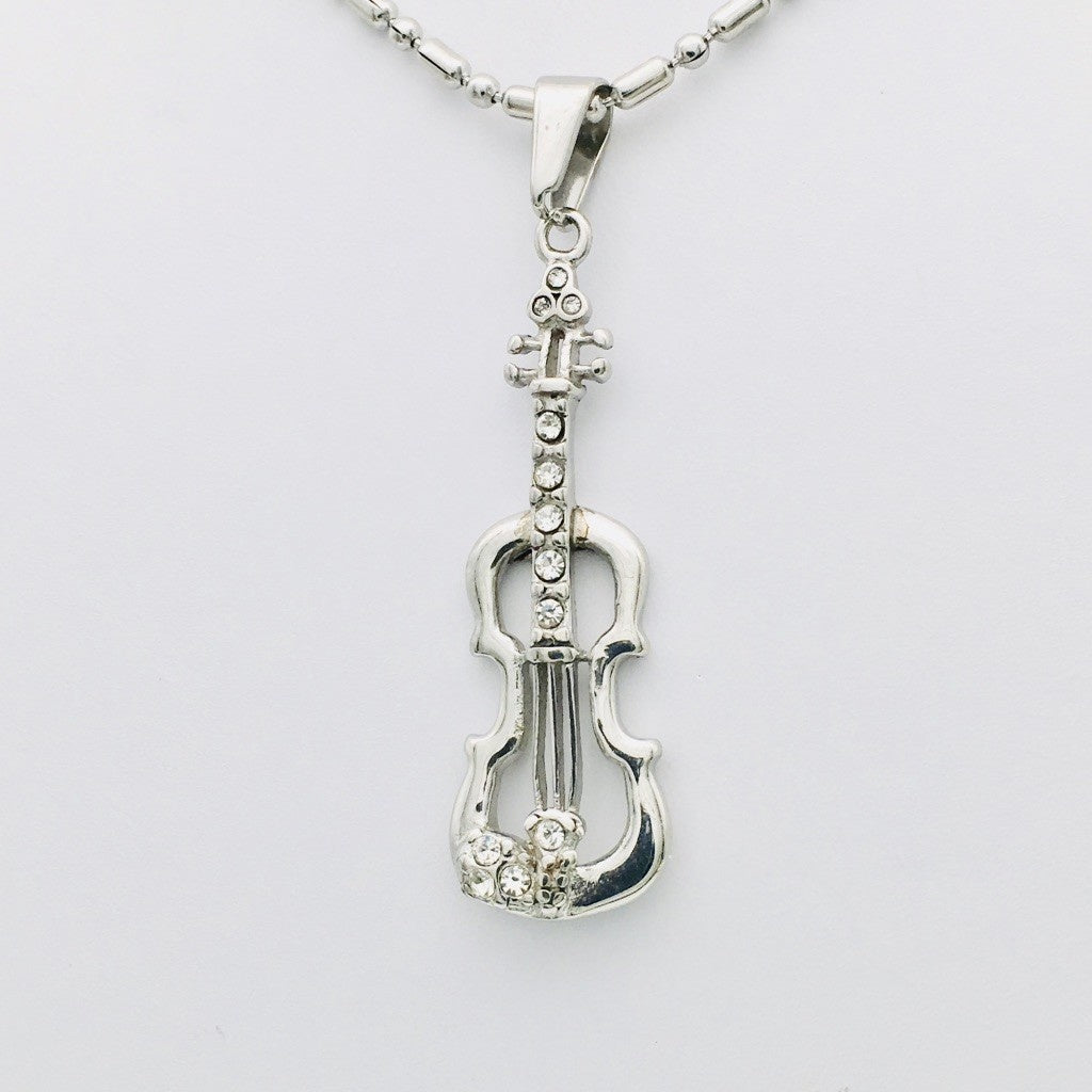 SS1162 Violin Pendant