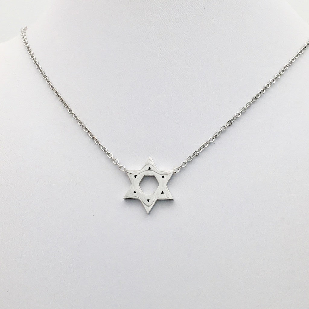 SS1338 Star of David Necklace