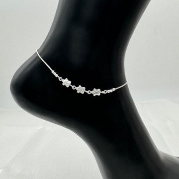 S1829 Turtles Anklet 10"