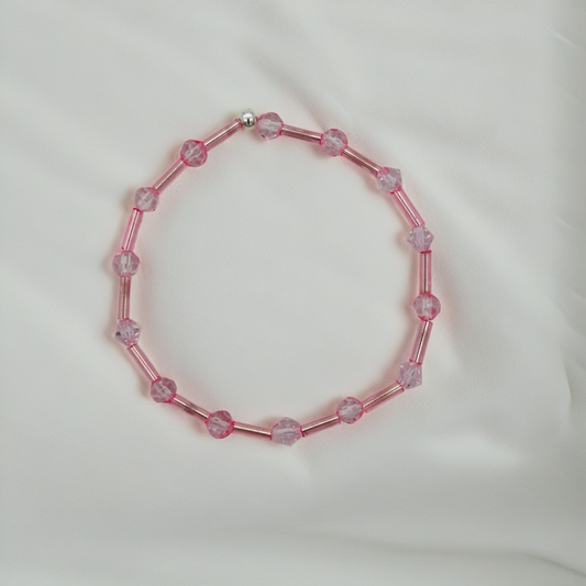 CH983 Pink Bracelet 6"