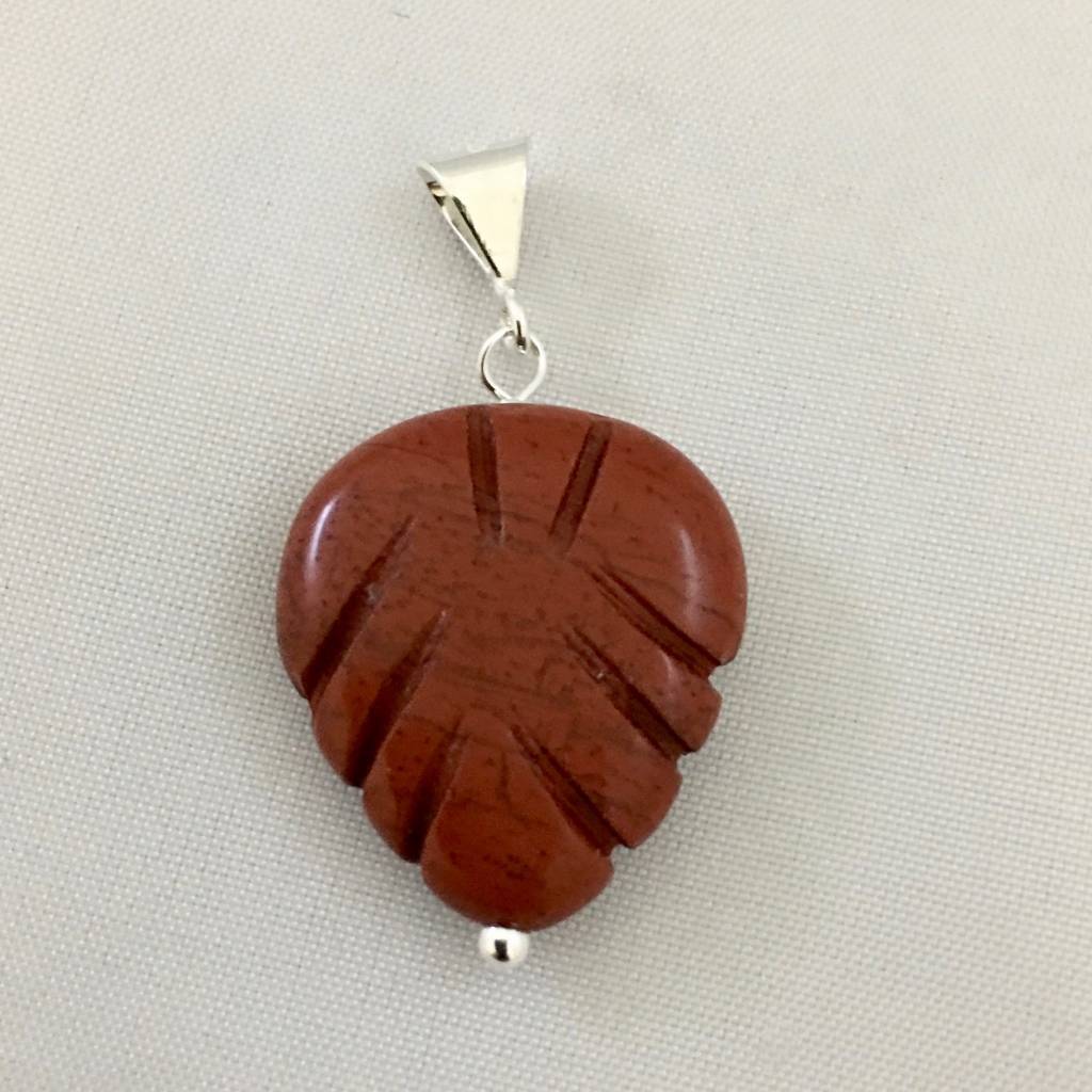 ST989  Pendant  Red Jasper