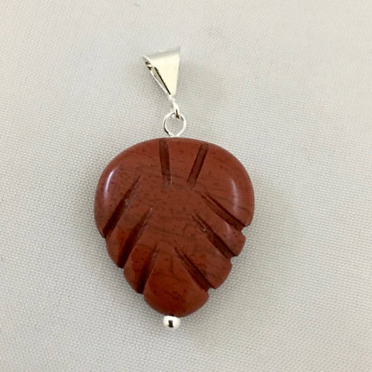 ST989  Pendant  Red Jasper