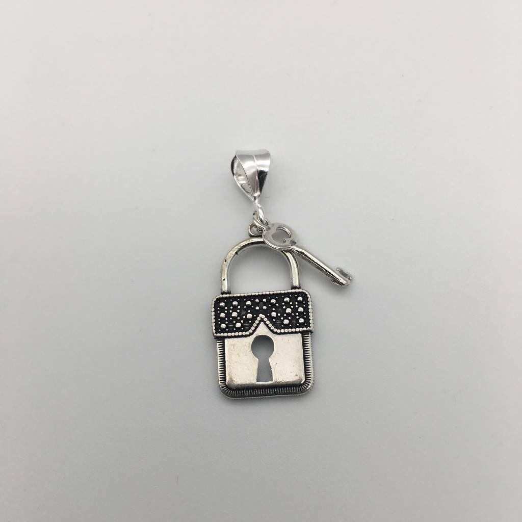 S1310  Lock and Key Pendant