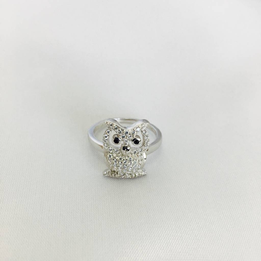 Z957R Owl Ring