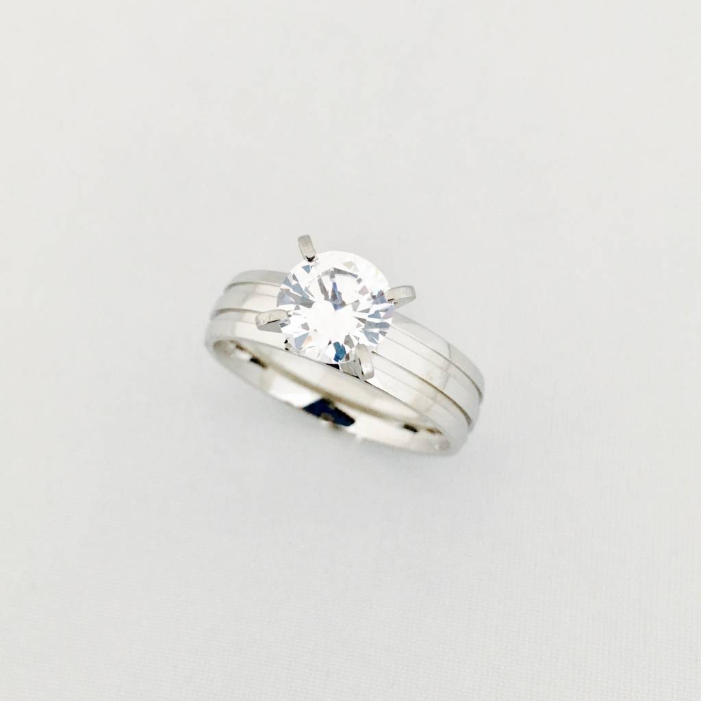 SS843R Engagement Ring