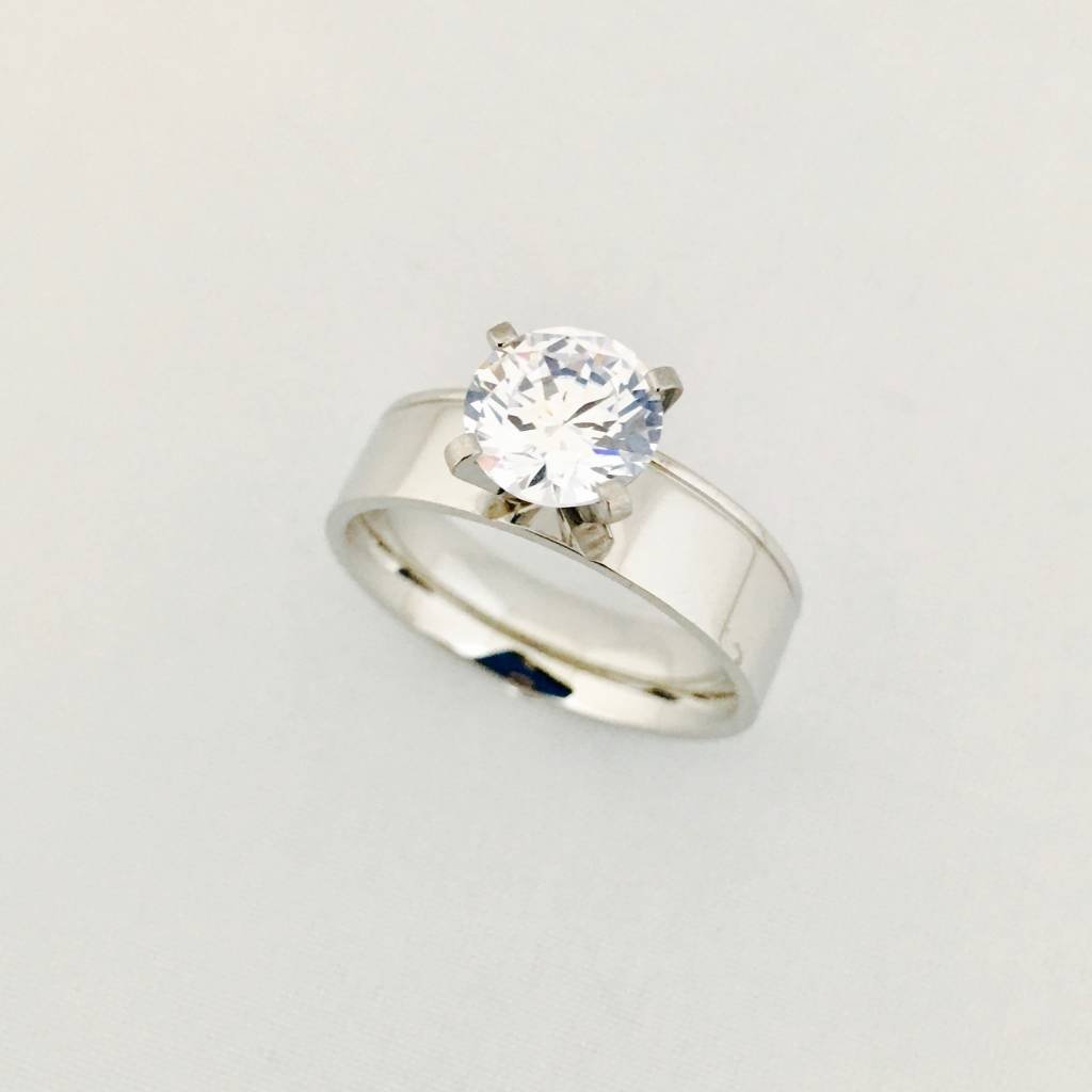 SS882R Engagement Ring