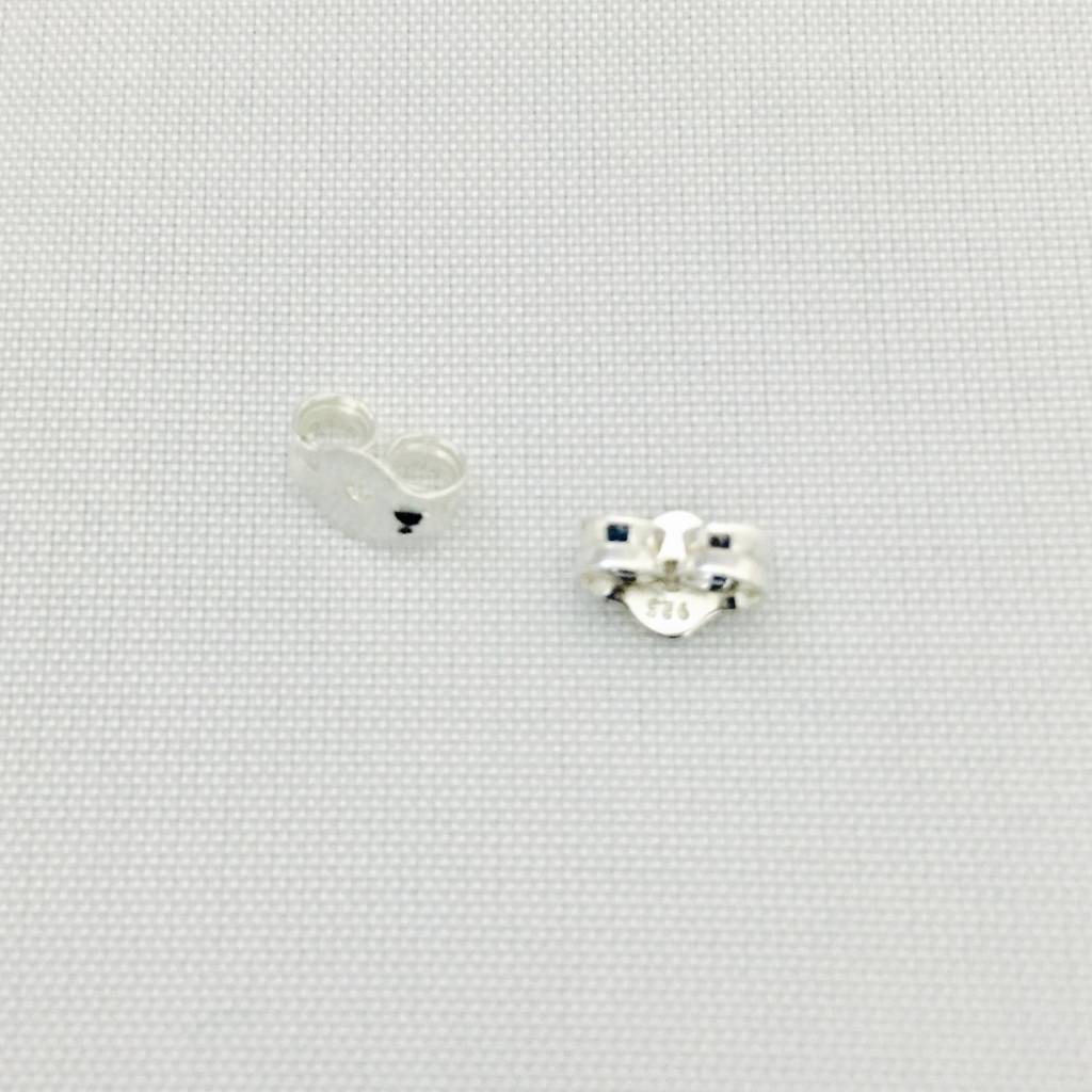 BT-5 Sterling Silver Ear Nuts 2 Pair