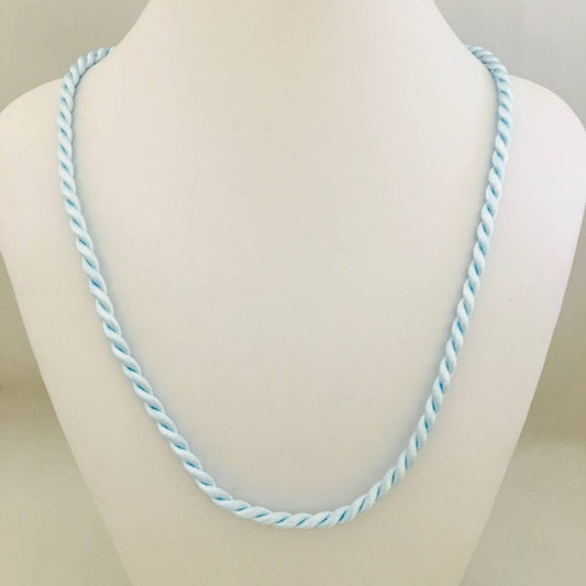 F178  18" 3mm. Nylon Cord Light Blue