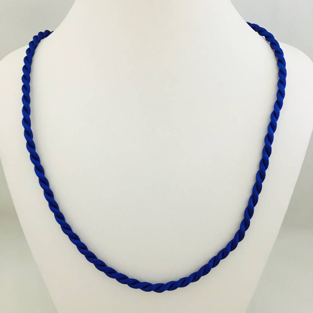 F-178  18" 3mm. Nylon Cord Blue