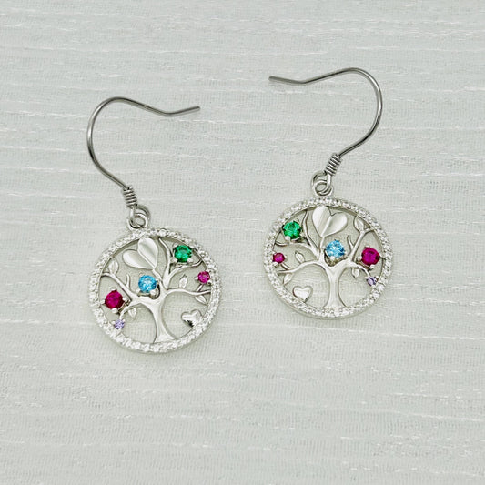 Z1576ER Tree Of Life Earrings