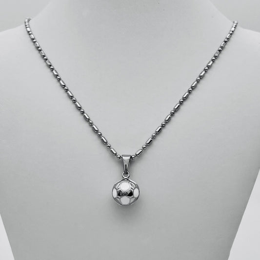 SS914 Soccer Ball Necklace