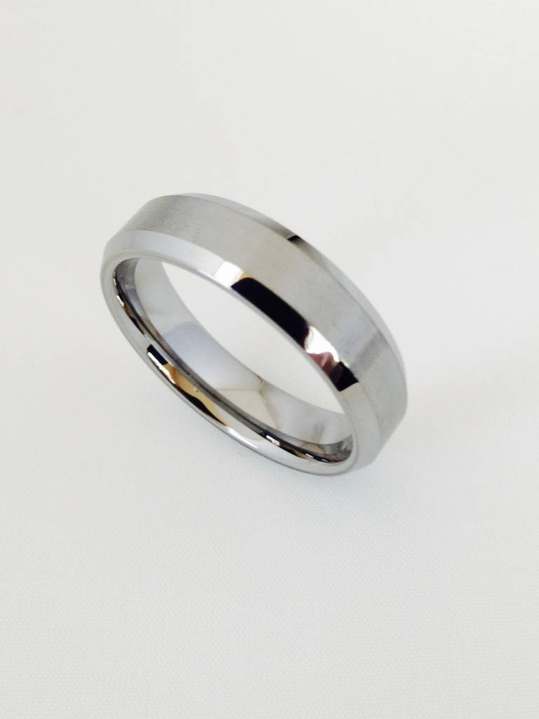 T783R 6mm Tungsten Ring