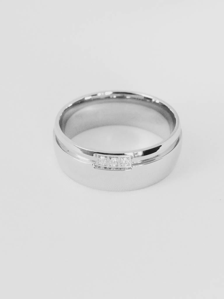 SS852 Wedding Band Ring