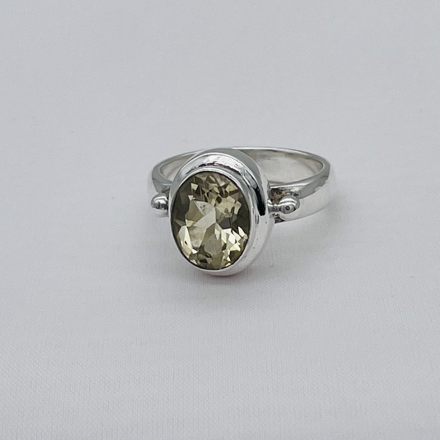 ST1654 Citrine Ring #6.5