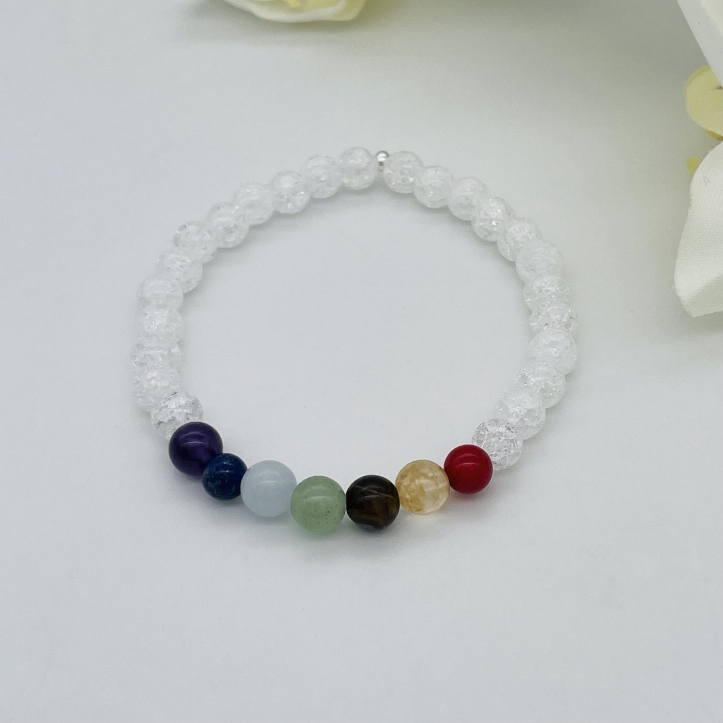 CH949BL Chakra Bracelet 7"