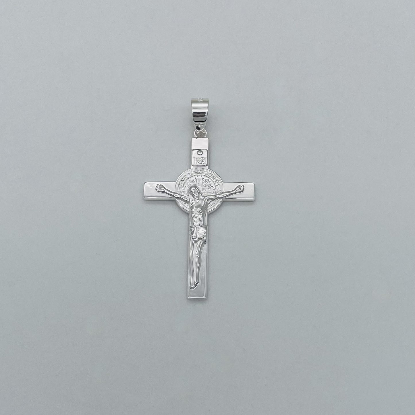 S1691 San Benito Cross Pendant 45mm. x 25mm.