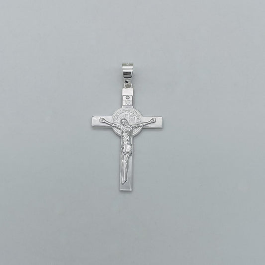 S1691 San Benito Cross Pendant 45mm. x 25mm.