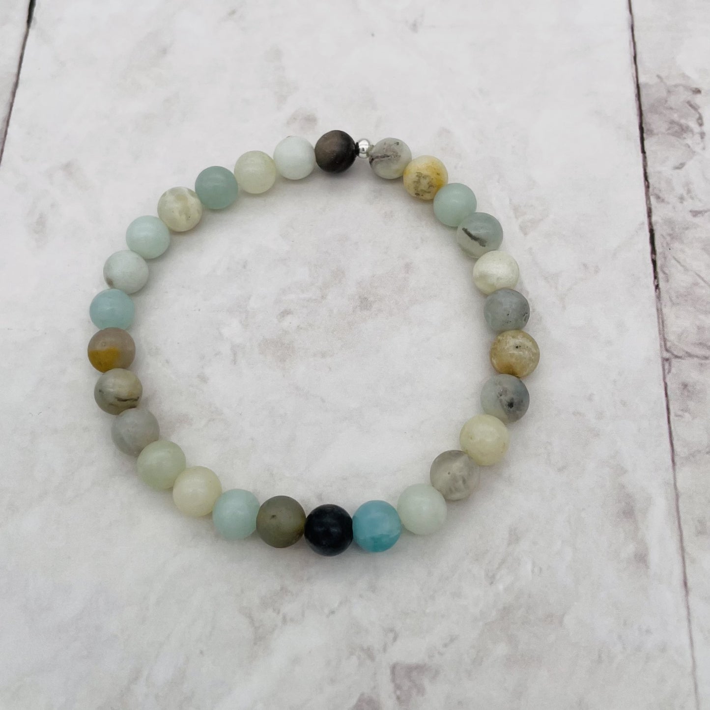 ST1788BL Amazonite 6mm.X 8"