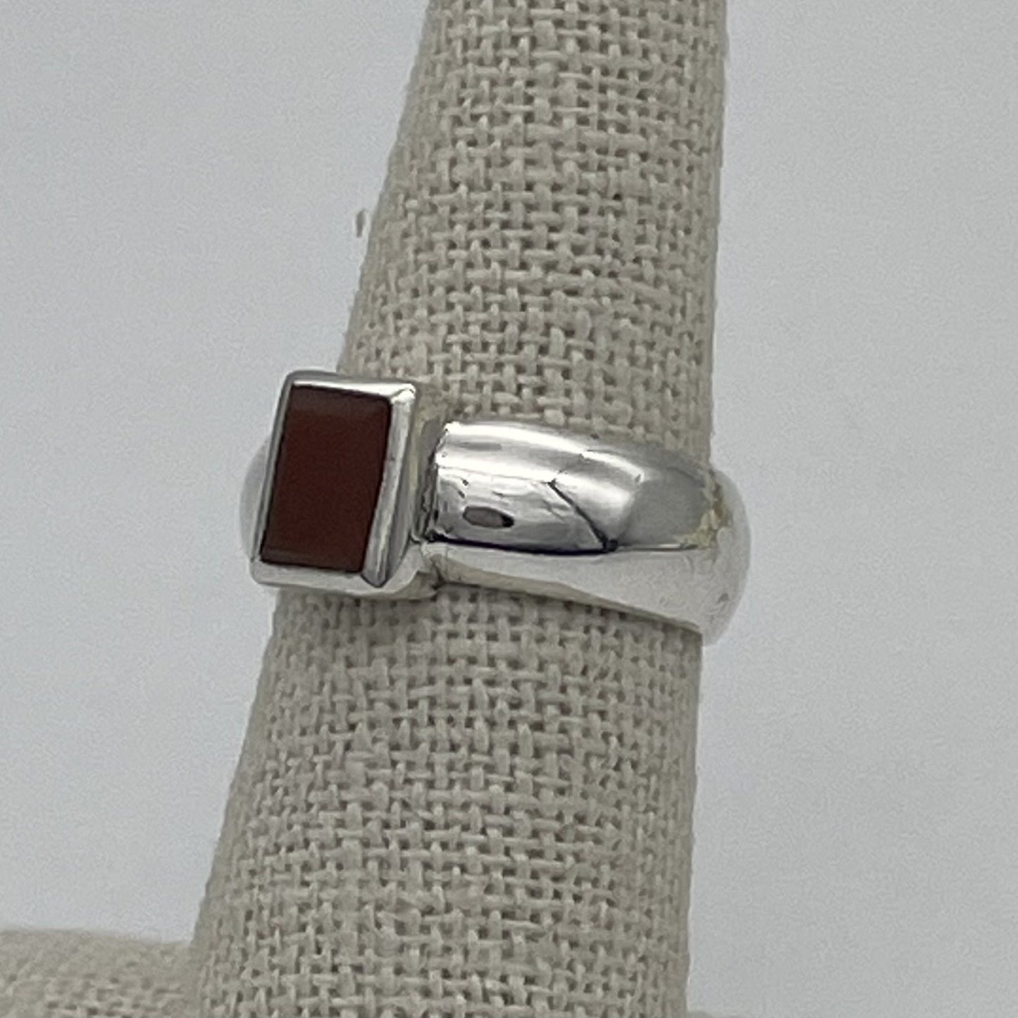 ST1784  Carnelian Ring # 6.5