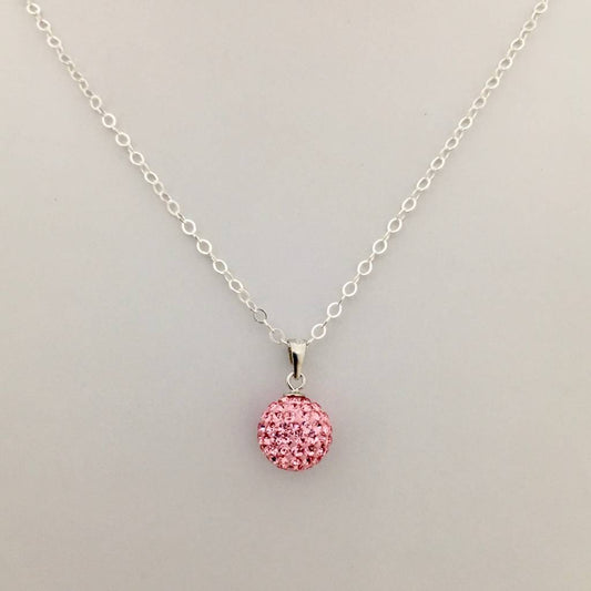 C-1059 16" Necklace Pink