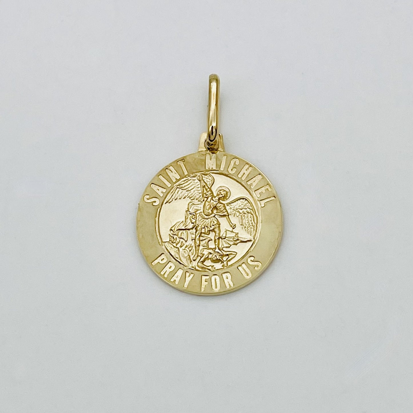 G-202 14K Gold San Miguel Pendant 23mm.